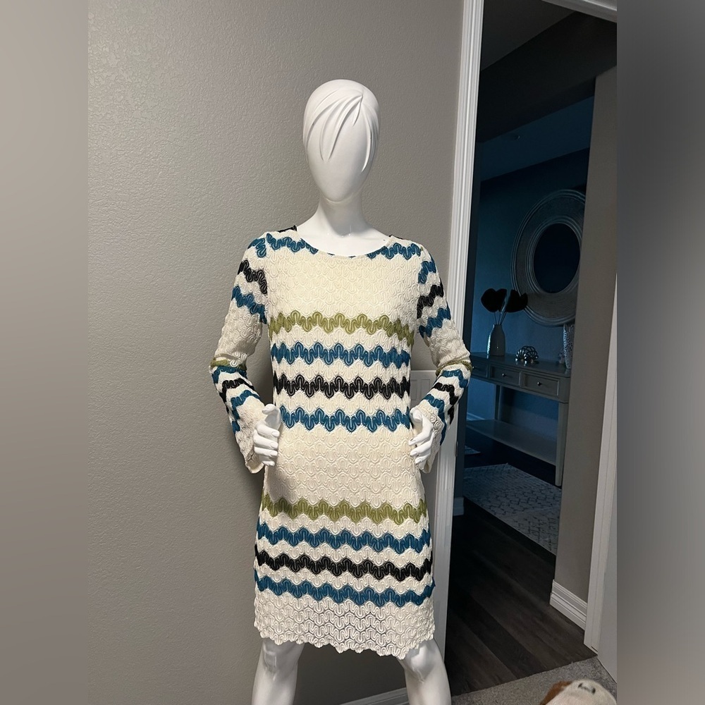Adrienne Knitted Dress lined size M/L